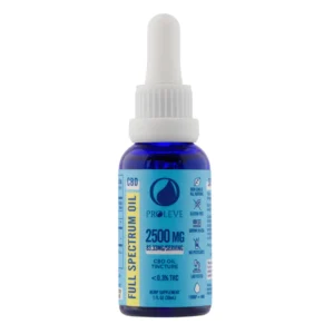 Proleve 2500mg Full Spectrum CBD Tincture